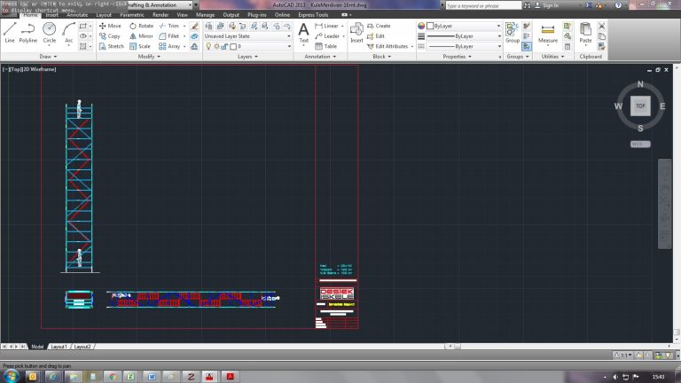 16mt Merdiven Model - 01